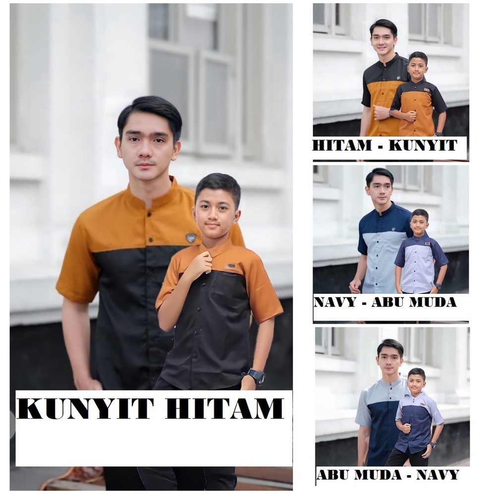 Kurta koko terbaru ayah anak - Kurta koko Anak tanggung 8-13 tahun