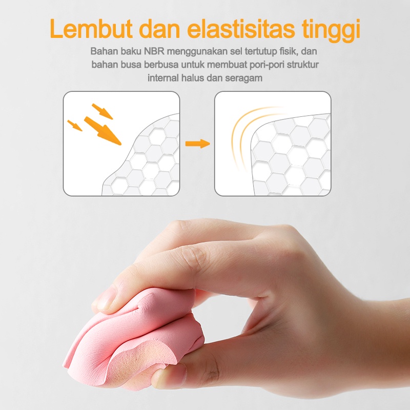 Pelindung sudut meja/Pelindung siku meja/DuaWarna Pelindung Sudut Meja Siku Bantalan Pengaman Meja Baby Corner Protector Busa EVA Tebal  L32