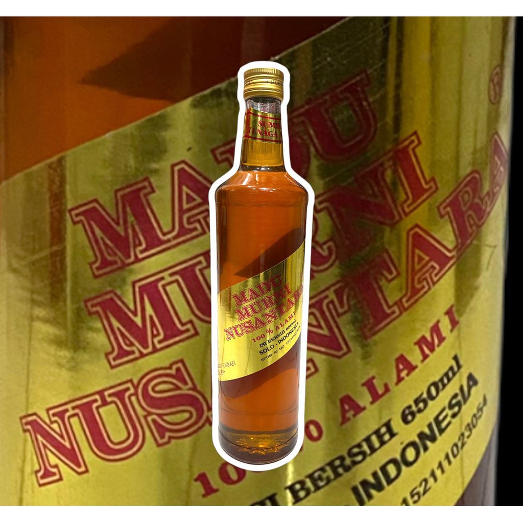

Madu Murni Nusantara Randu 650ml