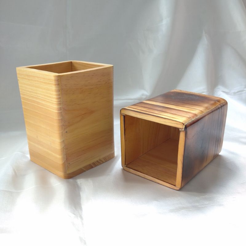 Kotak Pensil Kayu/ Tempat Sutil Kayu / Tempat Pensil / Kotak Serbaguna