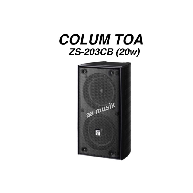 Speaker Colum TOA ZS-203CB original