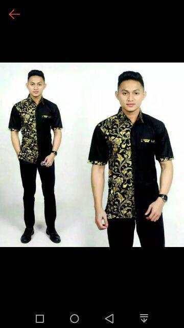 New Arrival Distro Batik Pria Bordir Sogan Hrb026 Batikaf Notoarto Batik Ipnu-ippnu Hem Pria Bel