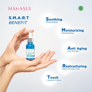 [ORI] Serum Hanasui Vitamin C + Collagen Whitening dan Anti Aging Kemasan Baru Mengurangi Kerutan Wajah I BPOM  20ml