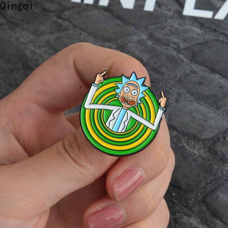 Bros Pin Enamel Desain Kartun Anime Cosmic Adventure Untuk Pria Dan Wanita