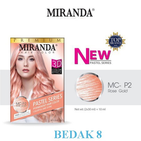 miranda hair color pastel series / semir rambut miranda