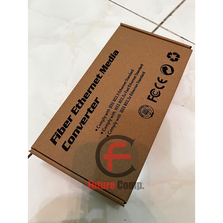 Media Converter 2F4E 2 port Fiber dan 4 Port Lan