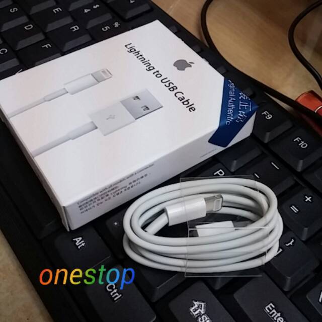 KABEL USB/KABEL DATA IPHONE 5/6 ORI
