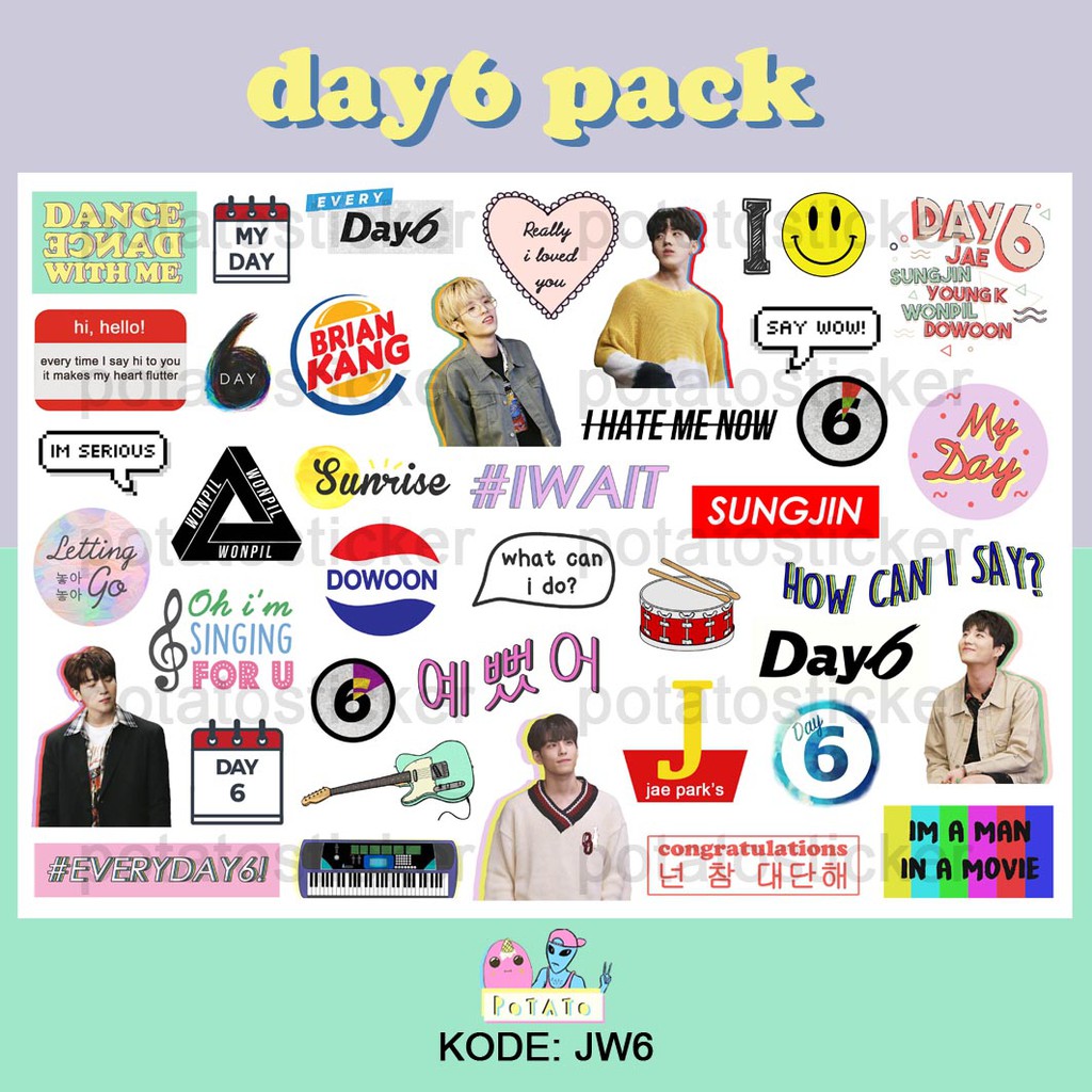 

day6 - sticker tumblr kpop