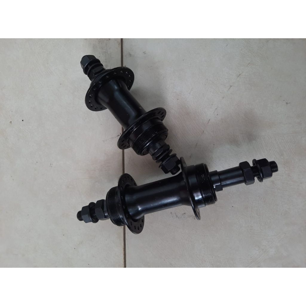 TERMURAH!!! Hub Sepeda Double Drat / 36 Hole / PACIFIC Hitam Polos / Realpict