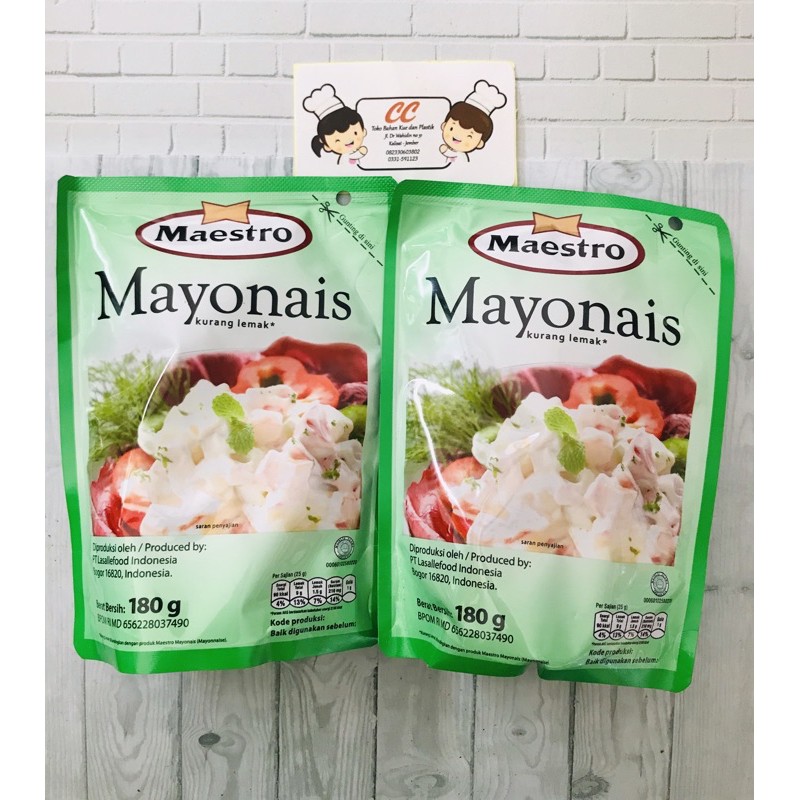 

Mayonais maestro 180gr