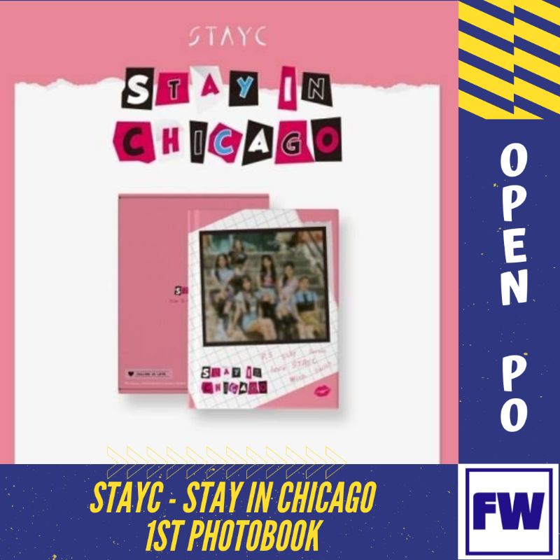StayC Stay in Chicago 1st Photobook Official