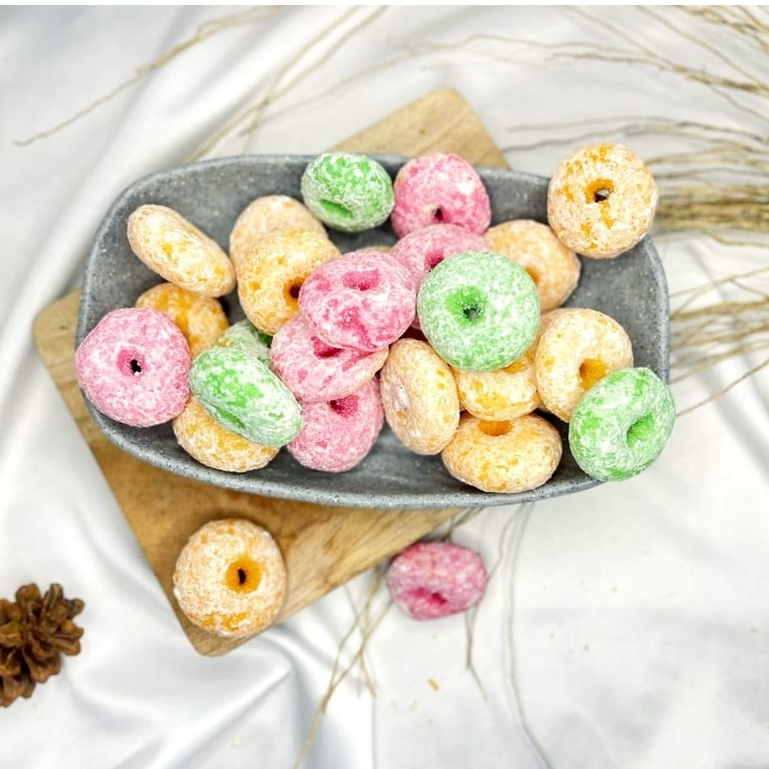 DONAT GABUS WARNA WARNI 200gr