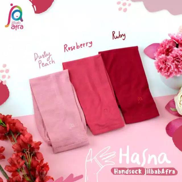 HANDSOCK HASNA - jilbab afra - handsock afra - handsock kaos - handsock jempol