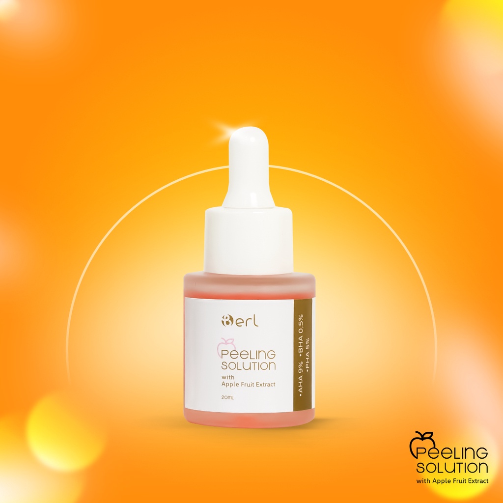 B Erl Peeling Solution AHA BHA PHA Salicylic Acid Chemical Exfoliating Pengelupasan Penghalus Pencer