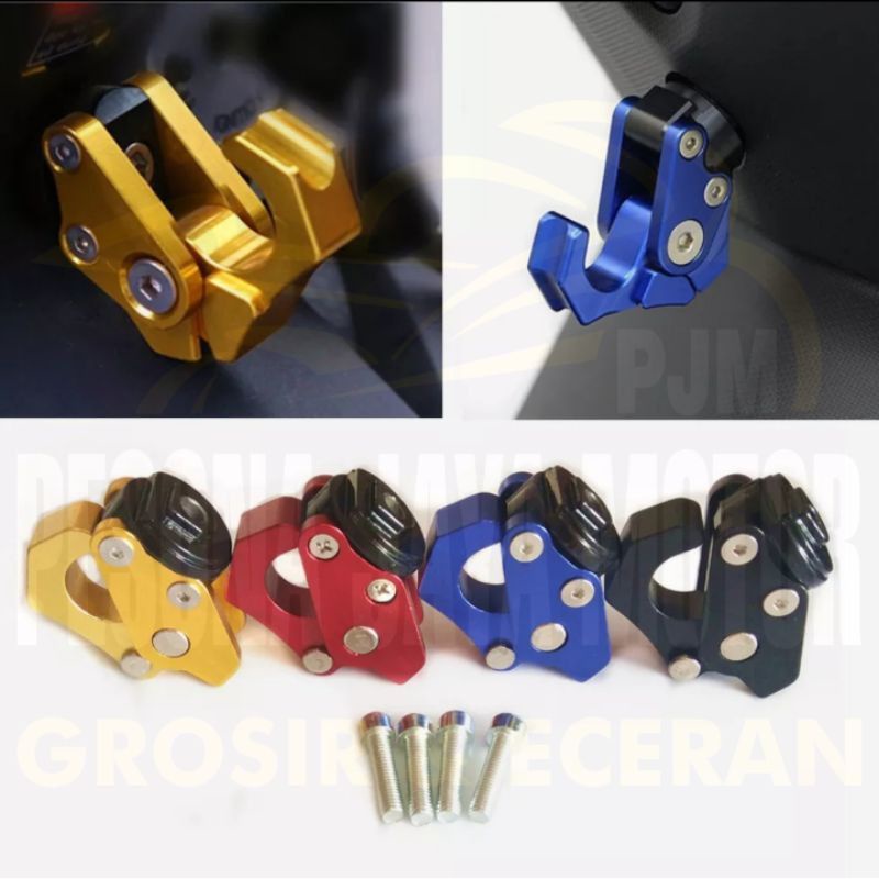 Gantungan Barang Motor Full Cnc Model Tekuk Universal