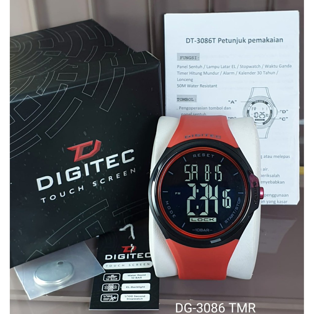 GROSIR JAM TANGAN DIGITEC 3086 TOUCHSCREEN ORIGINAL