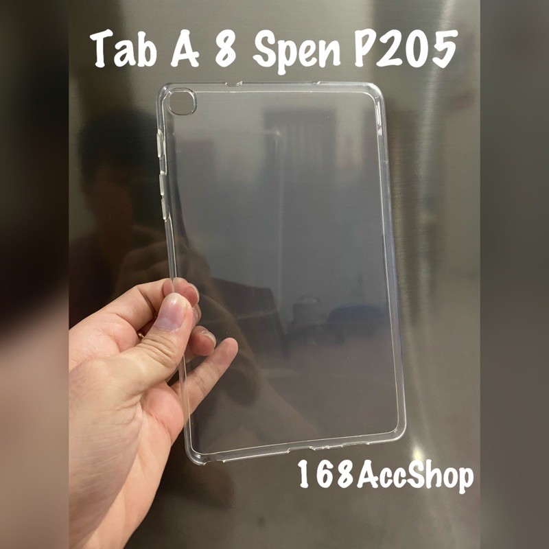 Samsung Galaxy Tab A 8 Spen P205 Soft Case Cover Silicon - Clear