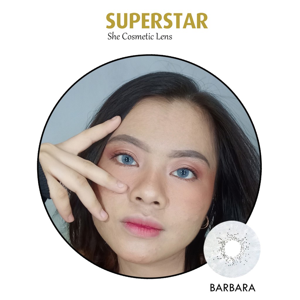 Superstar Barbara softlens warna bulanan