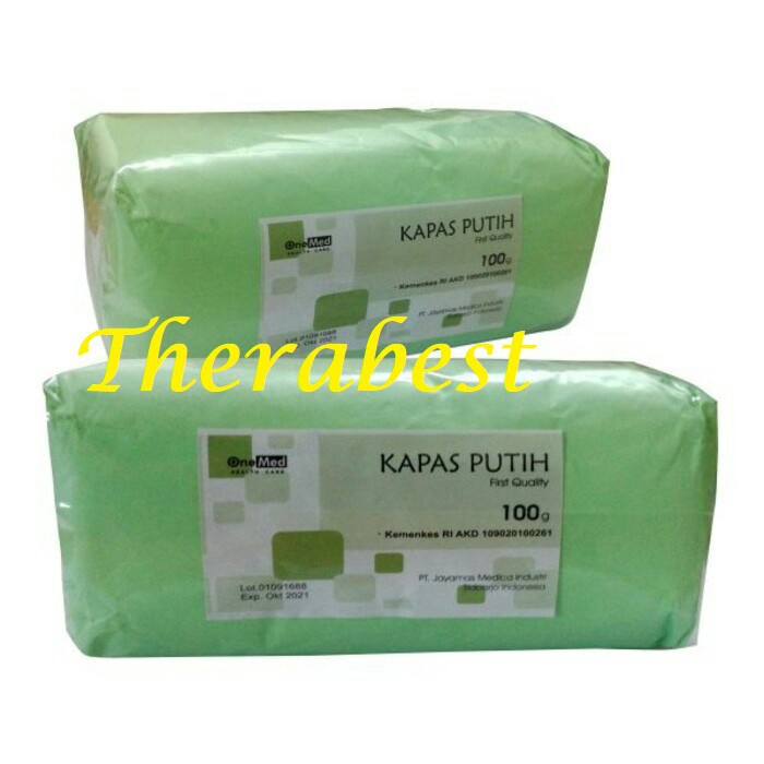 Kapas gulung onemed 100 gram cotton roll kapas steril Kapas gulung onemed 100 gram cotton roll kapas steril