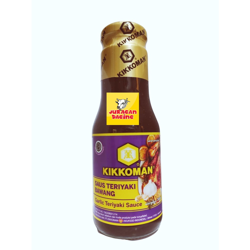 

Kikkoman Garlic Teriyaki Sauce - Saus Teriyaki Bawang Halal 300 gr