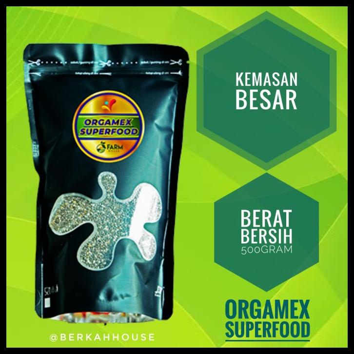 

DISKON TERBATAS !!! ORGAMEX SUPERFOOD BIJI-BIJIAN ORGANIK TERLARIS