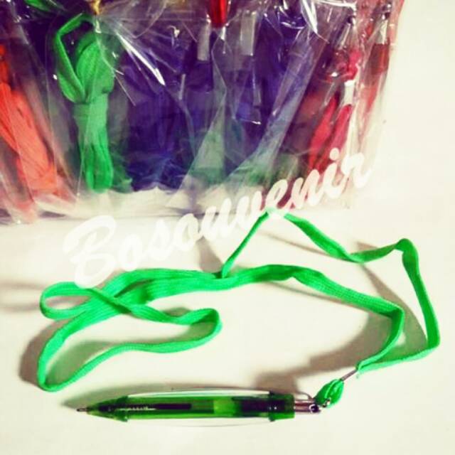 

Souvenir pulpen tali