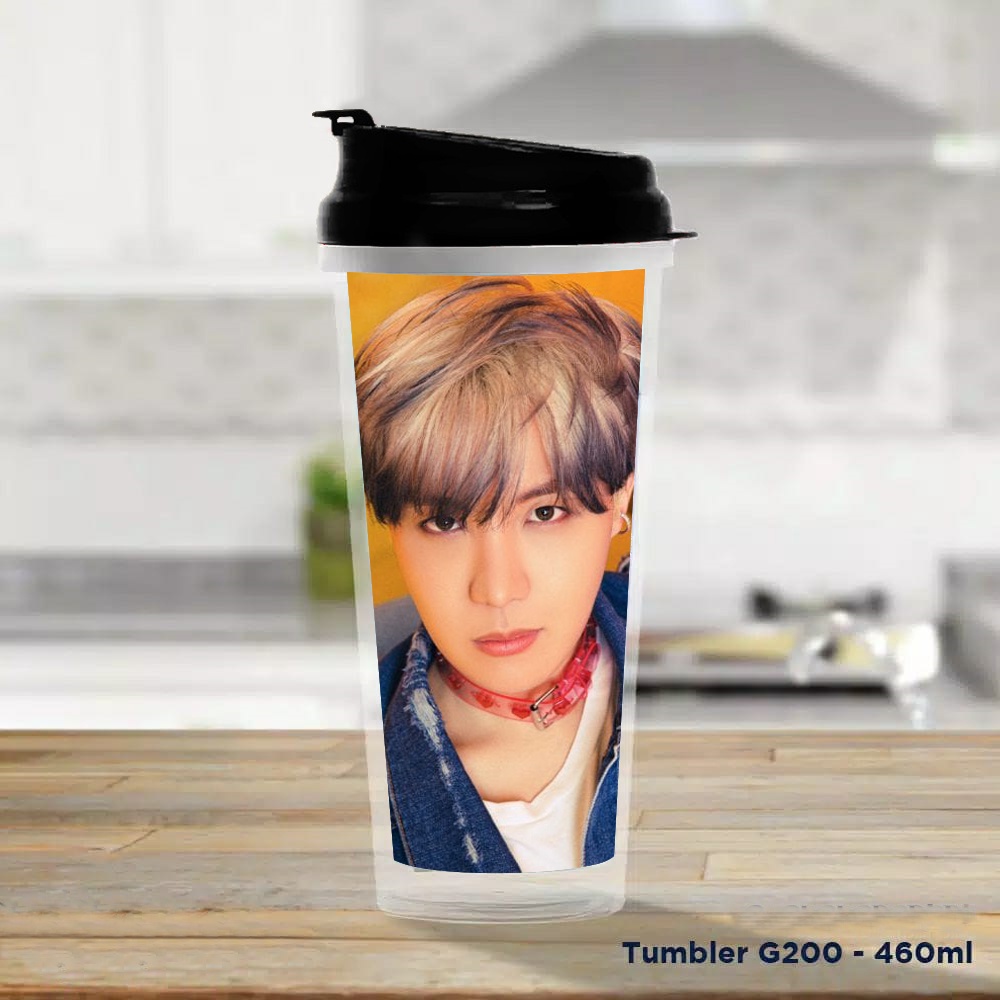 TUMBLER / TEMPAT MINUM INSERT PAPPER KOREA EDITION BTS RAJA.KPOP