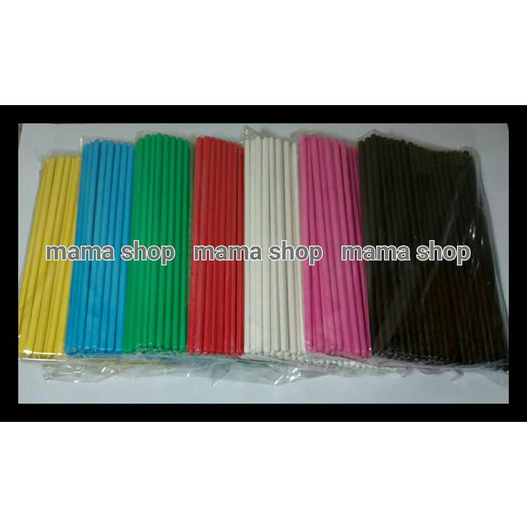 

Stik Lolipop Cake Pop Warna Warni / Stick Lolipop Cakepop Termurah