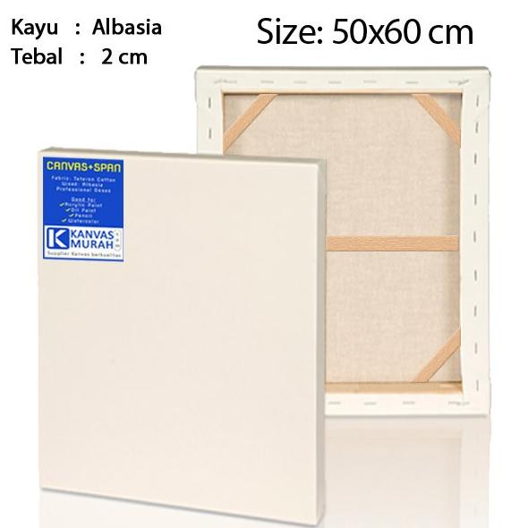 

Kanvas Lukis Spanram 50x60 cm Canvas Frame 60x50 cm