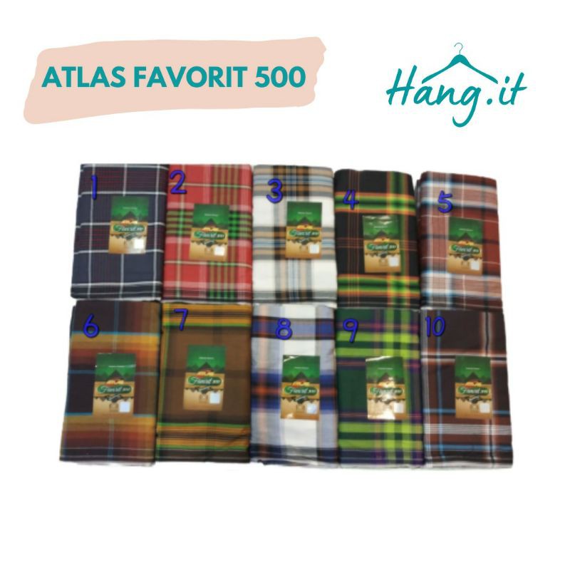 SARUNG ATLAS FAVORIT 500