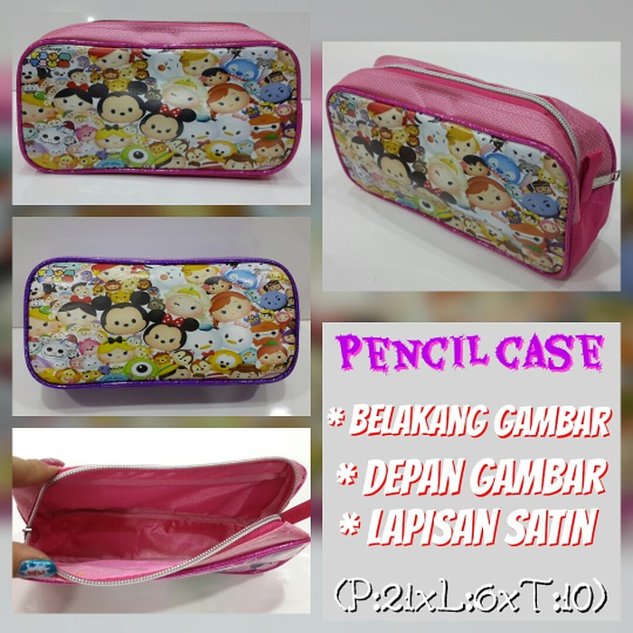 

Kotak Pensil Motif Karakter Tsumtsum