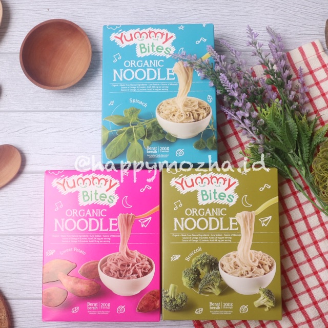 

yummy bites organik noodle
