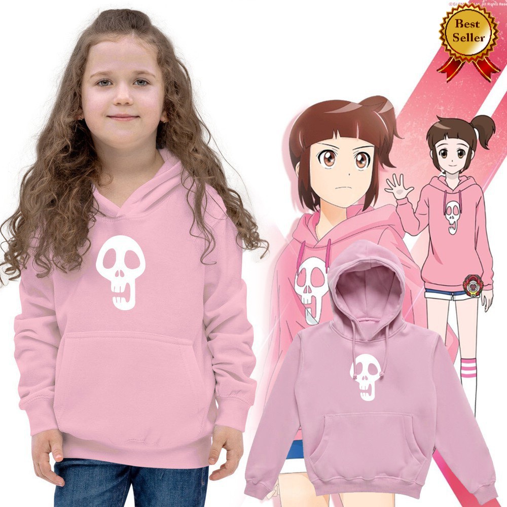 Sweater anak perempuan SHINBI HARI KOO jaket baju anak perempuan karakter anime