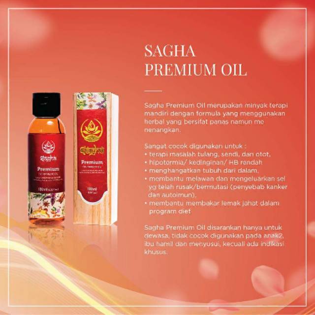 Premium Sagha oil