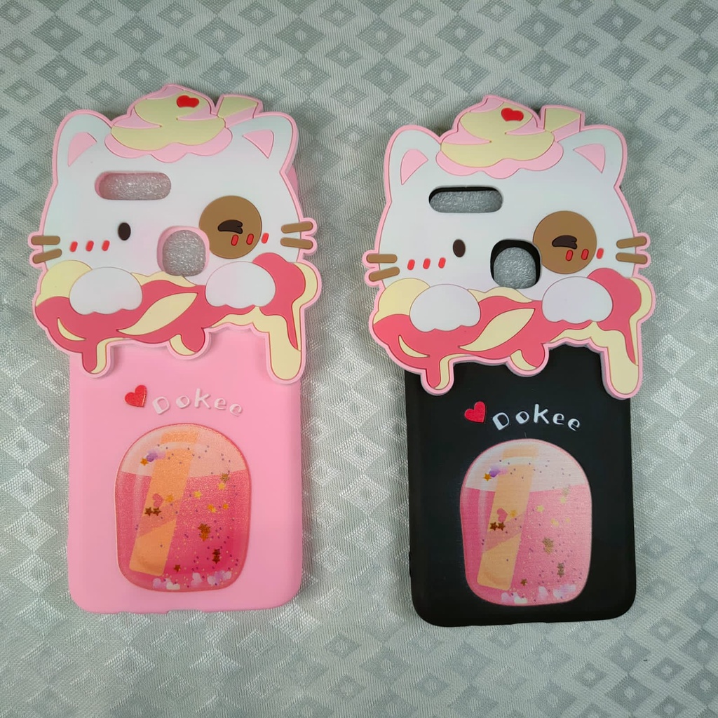 SOFT CASE KARAKTER MIMI CAT LOVE 3D  VIVO Y67 / V5