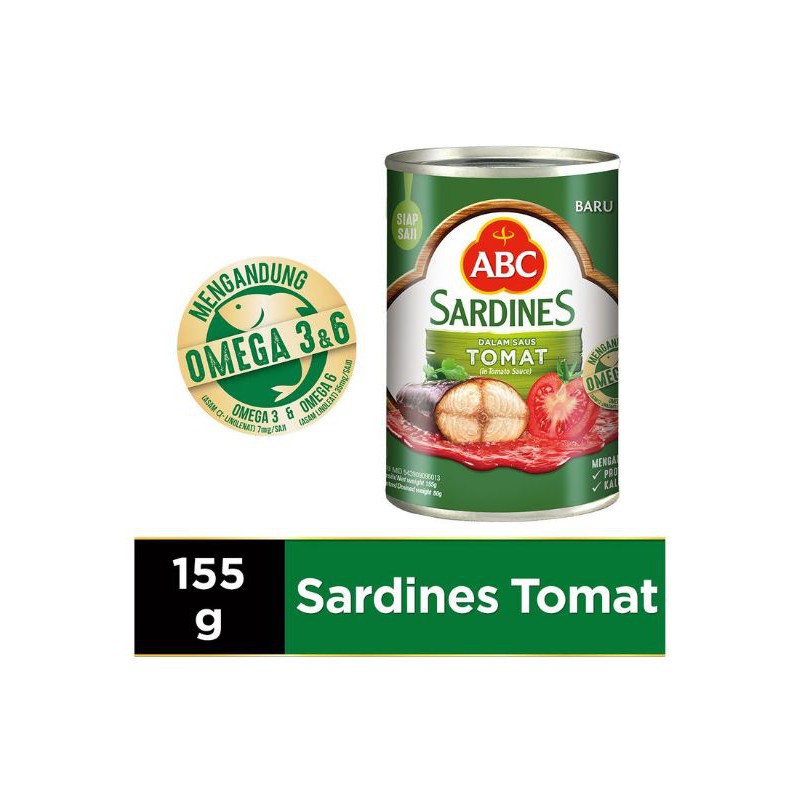 

Abc Sardines Tomat 155G - bloramart