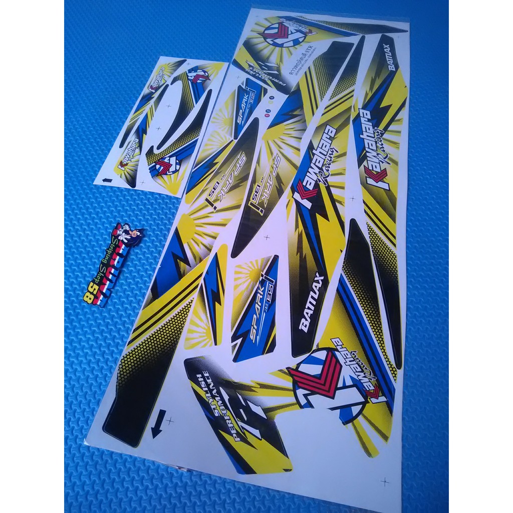 Striping Sticker Lis Variasi Motor Yamaha Jupiter Mx Old Ojmx Mx