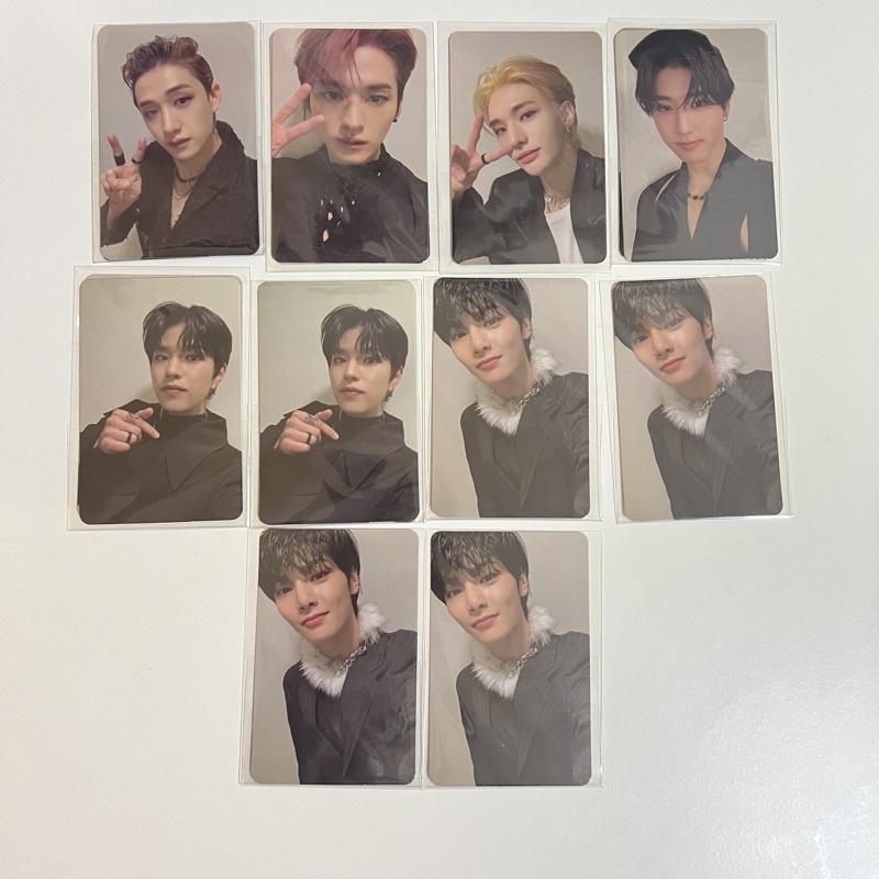 [READ DESC] Stray Kids SKZ Oddinary Frankenstein Black Photocard PC Bang Chan, Lee Know, Hyunjin, Ha