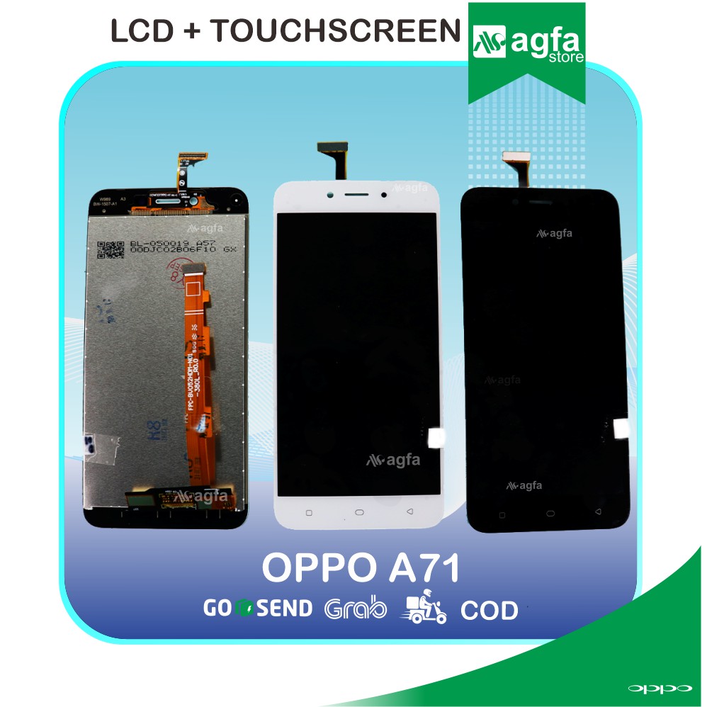 Lcd Touchscreen TS LAYAR HP ORI TOUCH SCREEN Oppo A71 A 71 FULLSET