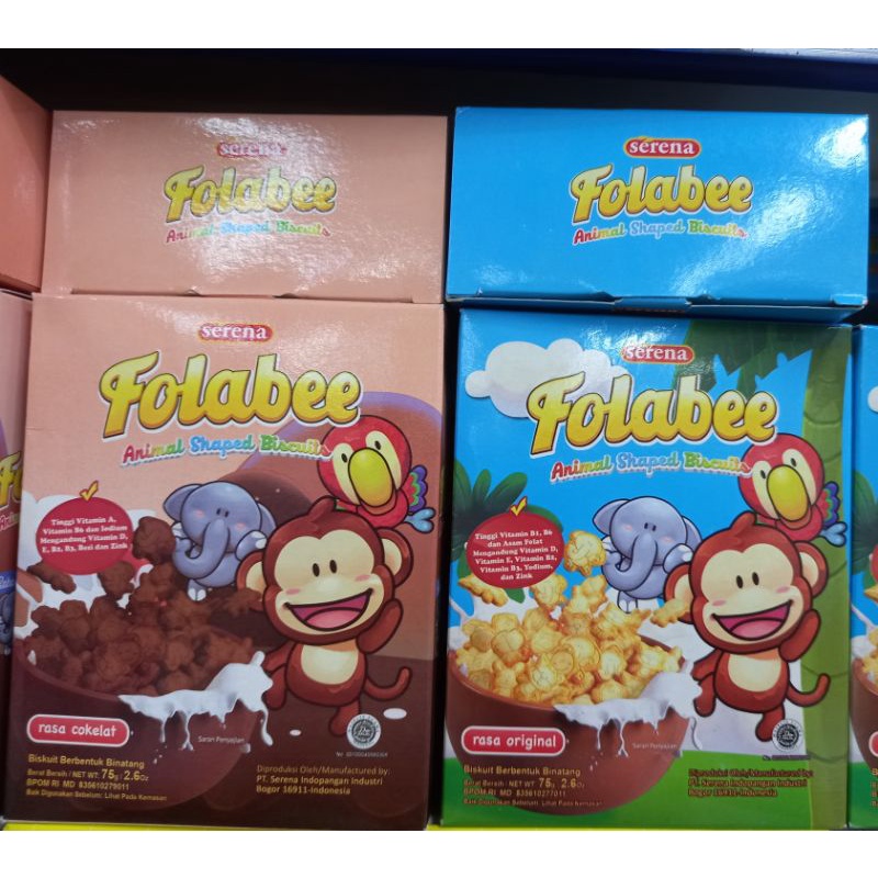 

Serena Folabee Biskuit Animal 75 gr