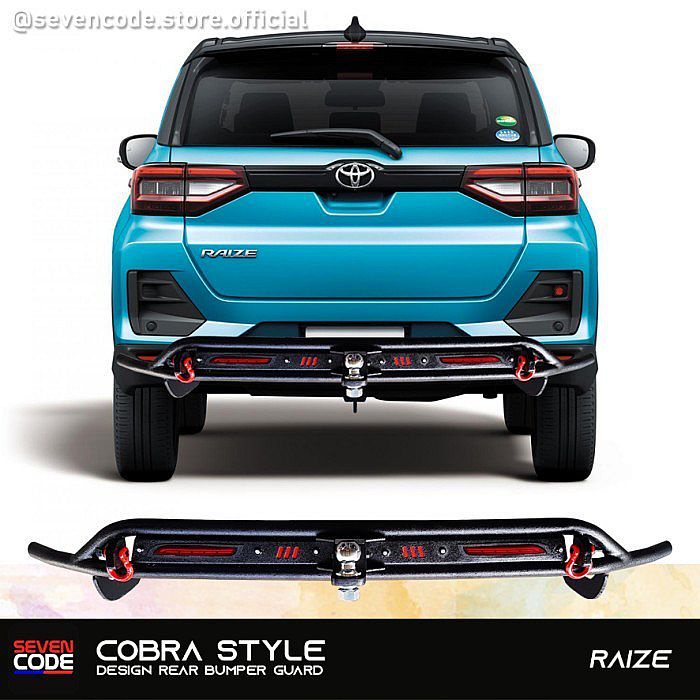 Towing Bar Tanduk Belakang Besi Cobra Daihatsu Rocky