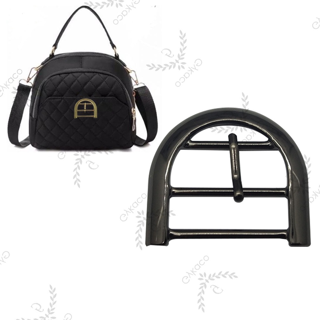 Variasi V019 Plat Gesper Lidah Tali - Aksesoris Tas &amp; Dompet Wanita Fashion (IMPORT)