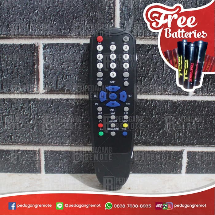 Remote Receiver Parabola K-Vision Bromo C1000 / CARTENZ C/K1200 C-Band Tronik Shop