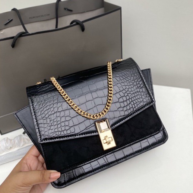 Two tone Shoulder Bag