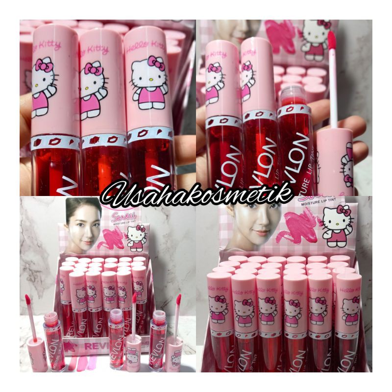 LIP TINT REVLON HELLO KITTY 1BOX ISI 24PCS