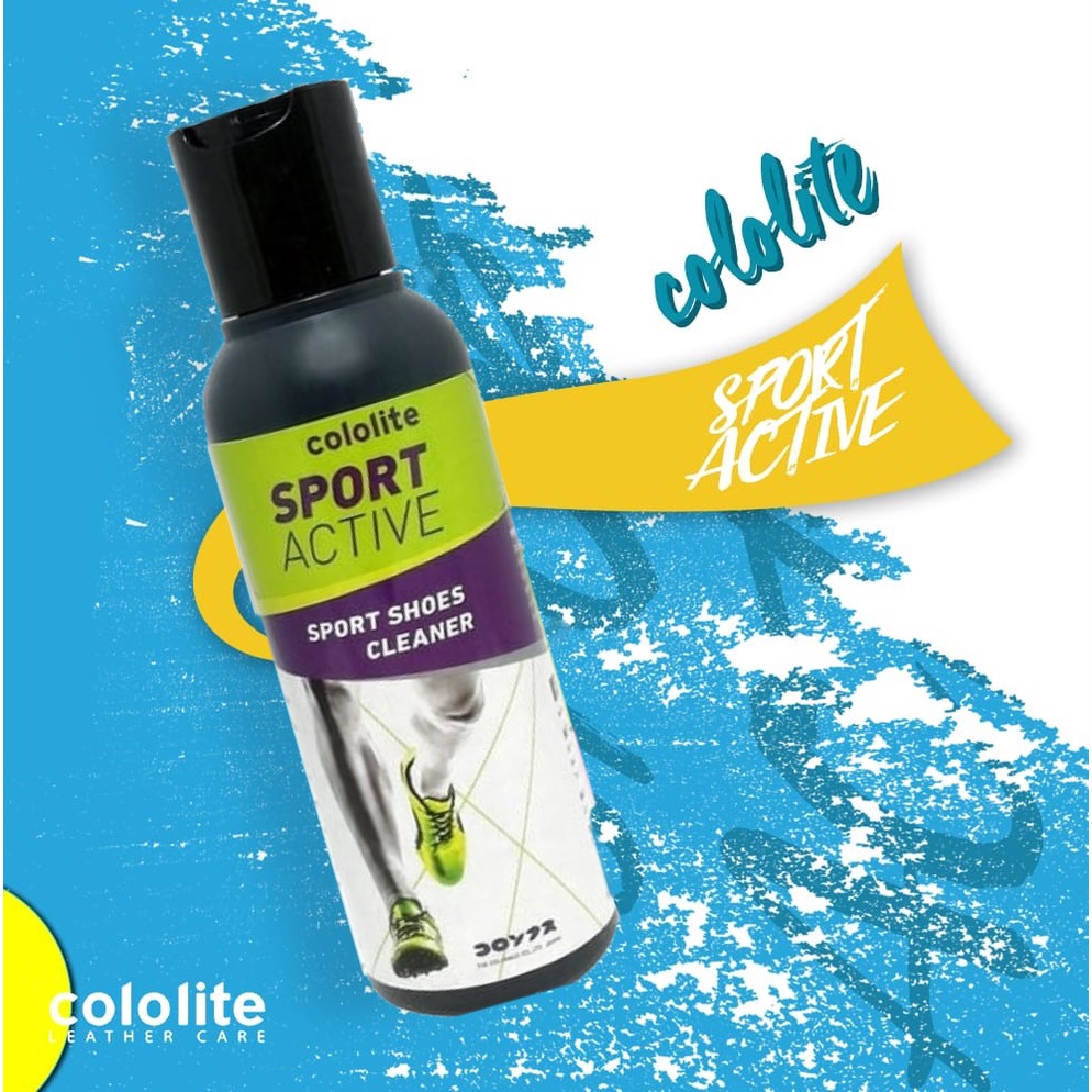 COLOLITE SPORT ACTIVE Serum Cairan Perawatan Pembersih Sepatu Olahraga Sport Pria Wanita Premium Shoe Leather Care Original C-019