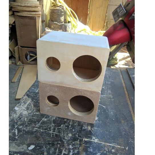 NUMP Box speaker 2 way 4 inch + tweeter acr702/walet --- Harga per 1 pcs 2020