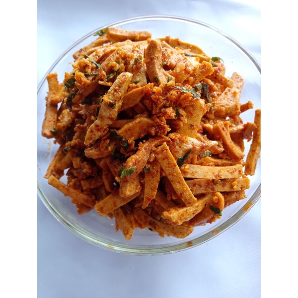 

Basreng pedas daun jeruk