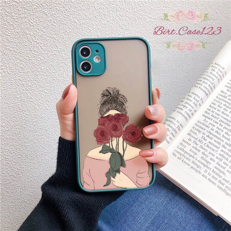 SOFTCASE DOVE HYBRID CUSTOM GRILS OPPO VIVO SAMSUNG REALME XIAOMI IPHONE INFINIX FOR ALL TYPE BC6482