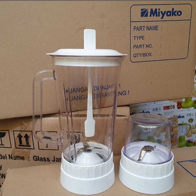 Set Gelas Jus dan Dry Mild Blender Miyako BL 101,102 Original